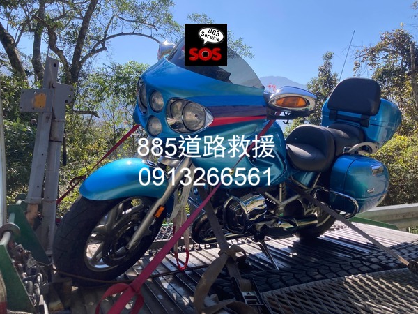 桃園台七乙線重型機車專業拖吊安全運送