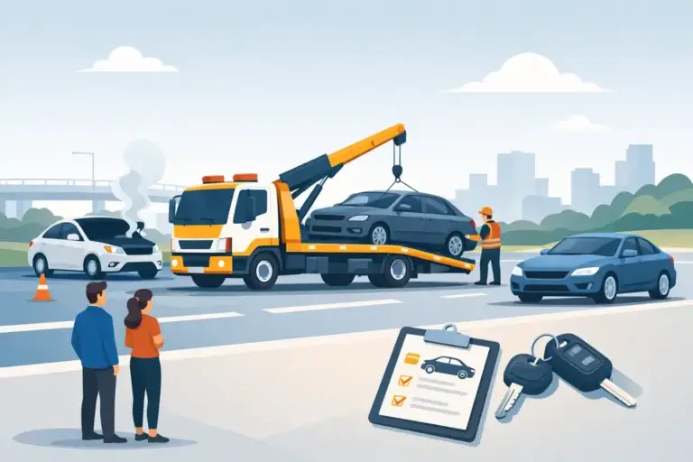 Read more about the article 拖吊是否需要車主到場？事故拋錨與交車程序的關鍵細節