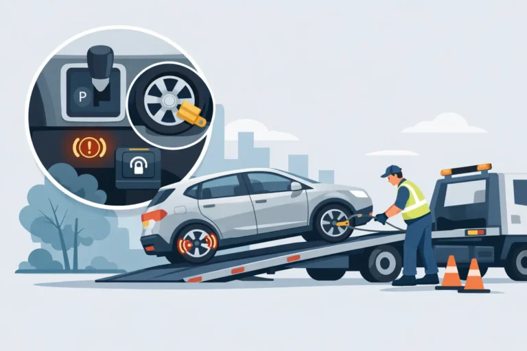 Read more about the article 無法排空檔怎麼拖車？輪胎鎖死與電子手煞的安全處理